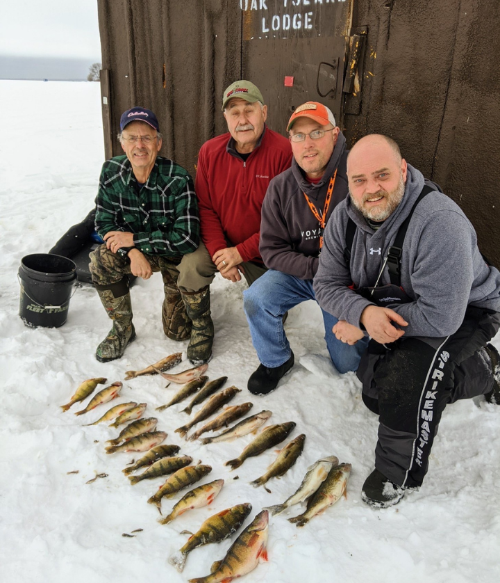 Ice Fishing  Sportsman's Oak Island Lodge